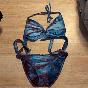 Tie Dye lucky Brand Bikini Set